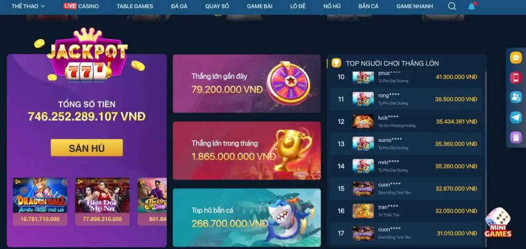Khuyến mãi hấp dẫn tại 777pub nhà cái